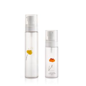 Buy cheap Recyclable Empty Plastic Cosmetic Bottles Frosted Finish For Skincare from wholesalers
