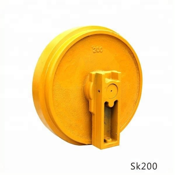 Buy cheap SK200 excavator undercarriage parts front idler from wholesalers