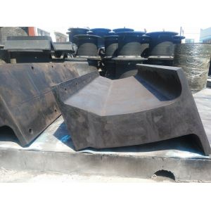 Buy cheap 60 % Natural Rubber Marine Unit Element Rubber Fenders For Dock Fendering from wholesalers