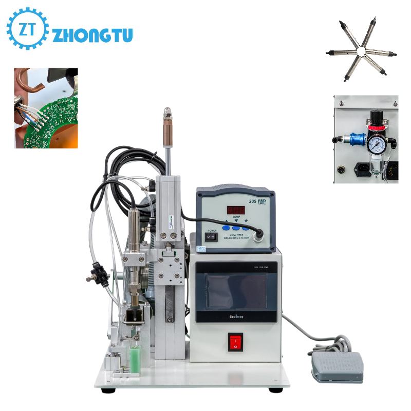 New Popular Semi Automatic Tin Soldering Machine for PCB Manufacturing and
