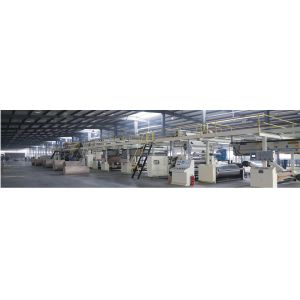 Buy cheap Dpack corrugated WJ150-2500 3 Layer Corrugated Cardboard Production From China Hebei with 2500mm Width from wholesalers