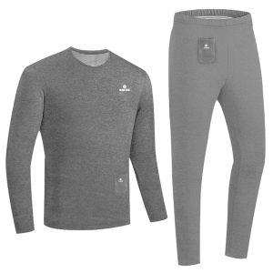 Buy cheap Custom Thermo Underwear Mens Heated Long Johns Set Thermal Underwear for Men from wholesalers
