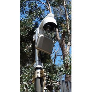 Buy cheap 4.5m lockable CCTV pneumatic telescopic mast inside CCTV looms secuity camera mast from wholesalers