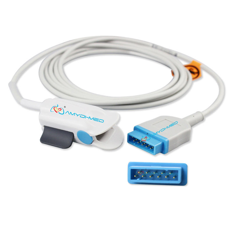 Buy cheap 11 Pin GE B650 Spo2 Sensor Spo2 Oxygen Sensor Reusable Finger Clip from wholesalers