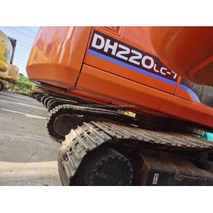 98kw Engine Doosan DH220 22Ton Used Excavator Multi Function Machine for Retail