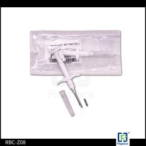 Buy cheap White Lightweight Microchip Syringe 125KHz Glass Package EO Disinfection from wholesalers