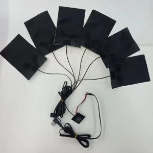 Buy cheap 6-In-1 Custom Heating Pad For Clothes Each 10 X 15cm Black 5V USB With Switch from wholesalers