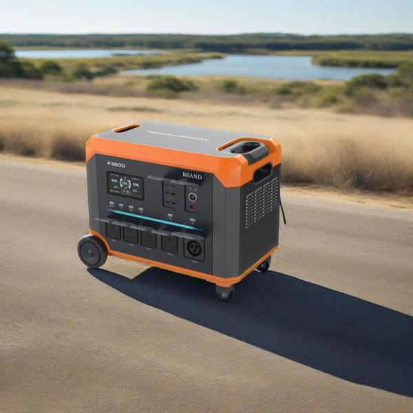 6000W Modular Portable Power Station with EV Charging Smart Hub Ready for