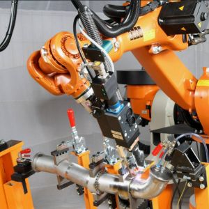 Buy cheap Second Hand Robotic Welding Arm KUKA KR120 R3200 6 Axis from wholesalers