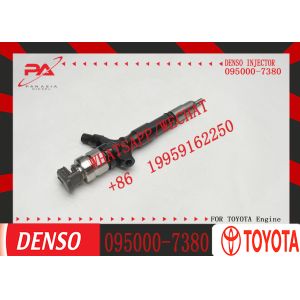 095000-7380 Common Rail Diesel Fuel Injector 23670-30240 Diesel Fuel Injector