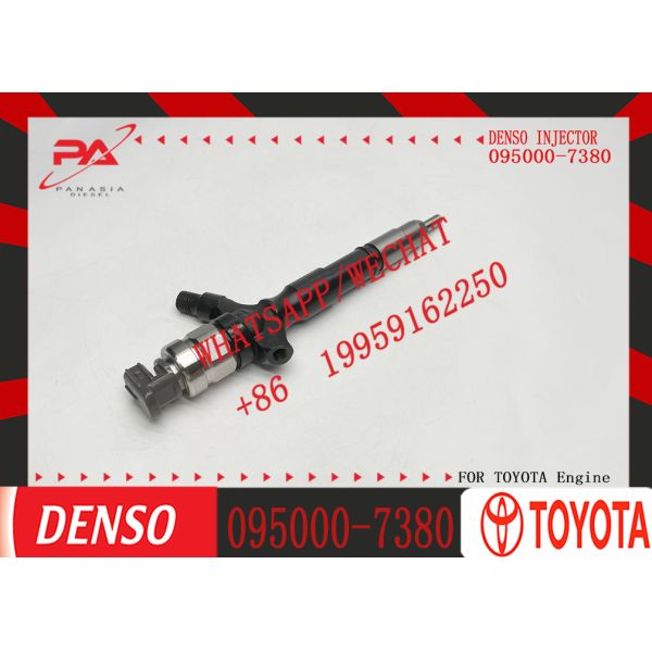 095000-7380 Common Rail Diesel Fuel Injector 23670-30240 Diesel Fuel Injector