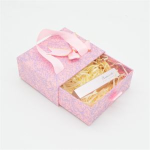 Buy cheap Small Perfume 3mm Cosmetic Packaging Box With Ribbon Handle ALLICO from wholesalers