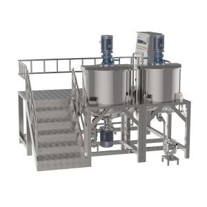 Buy cheap High Shear Industrial Homogenizer Mixer Machine Cosmetic Cream Making Machine from wholesalers