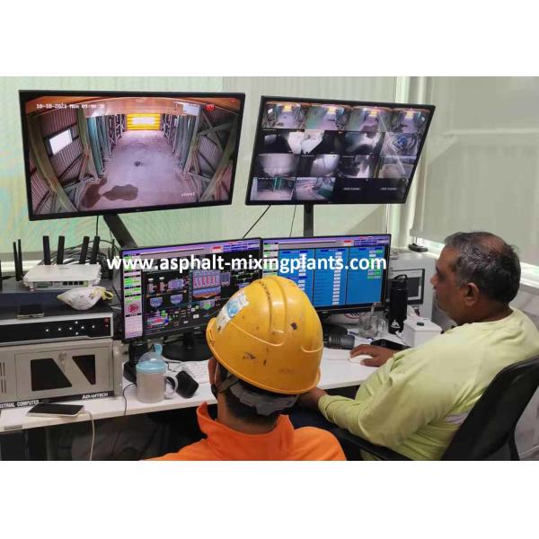 Buy cheap 120t/H Automatic Asphalt Mixing Control System PLC Programmable from wholesalers