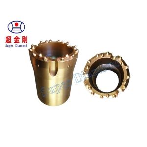 Stable Down Hole Hammer Bits QL 50 Tunnel And Shaft Drilling Fatigue Resistant