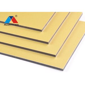 Buy cheap Silver PVDF PE Coating Aluminum Composite Panel For Wall Cladding And Facade from wholesalers
