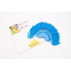 10x15cm Stripped Hackle Feather Fan Professional Shipping DHL UPS FEDEX EMS TNT