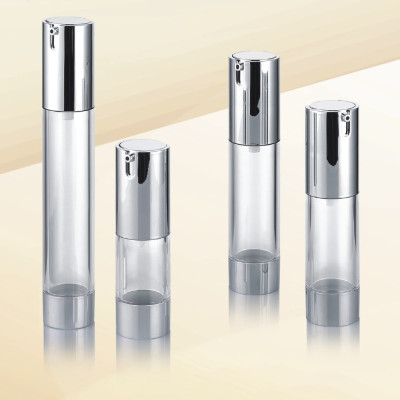 Buy cheap Clear Plastic As Recycled Lotion Airless Cosmetic Bottles 30ml 50ml With Pump Travel Size from wholesalers