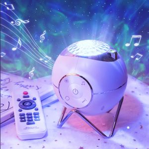 Buy cheap Planet Star Light Projector Wireless Rechargeable Galaxy Projector Night Light Built In White Noise Sleep Music Speaker from wholesalers