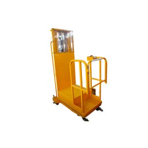 Buy cheap DYT Semi-Electric Order Picker Extra Stabilizer Floor Brake Work Platform Capacity 200Kg from wholesalers