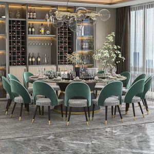 High End Custom Restaurant Furniture Large Round Table