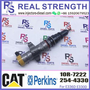 Buy cheap Common Rail Inyectores Diesel Engine spare parts Fuel Diesel Injector Nozzles 10R-7222 254-4330 Fo Excavator E336D E330D from wholesalers