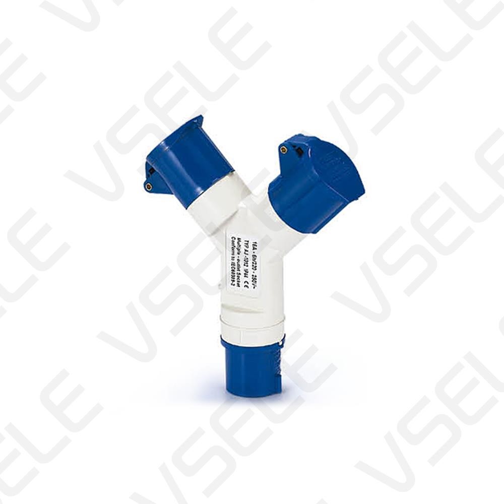 Buy cheap Multi Electrical Industrial Plug And Socket Waterproof Plastic Material product