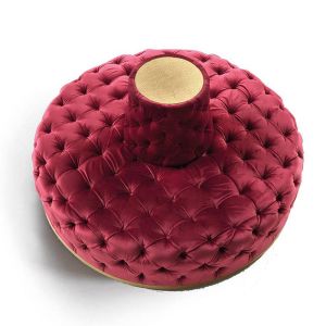 Buy cheap Round Chesterfield Upholstered Sofa Set Living Room Tufted Button from wholesalers