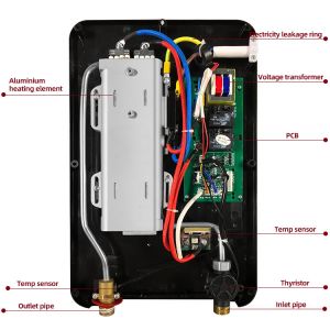 Buy cheap Household Induction Water Heater 8500W Automatic Instant Water Heater from wholesalers