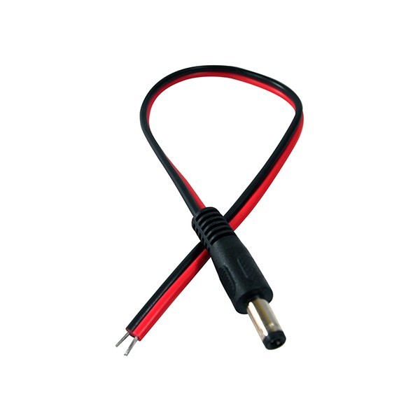 Quality KooSion 2.1 x 5.5mm DC Male end Jack Power Cable With tin-plating End Pigtail 10cm for sale