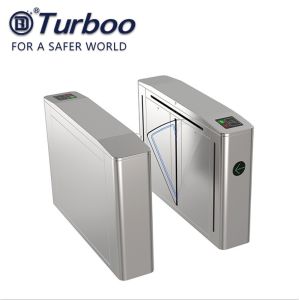 Buy cheap Automatic Pedestrian Waist Height Flap Barrier Turnstile Access Control System product