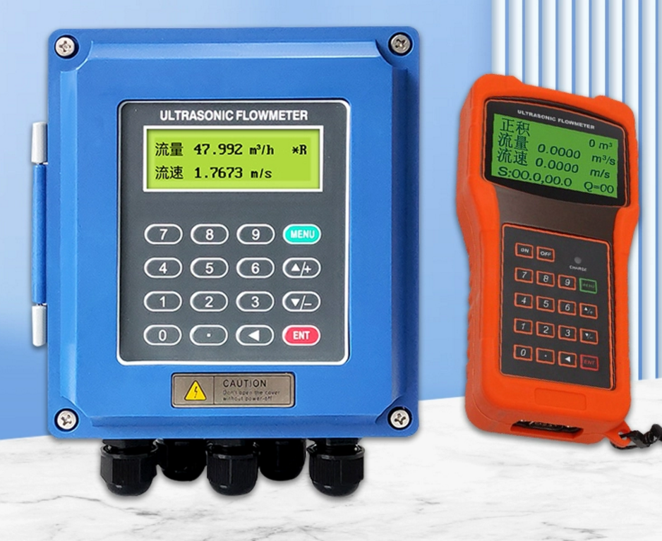 Buy cheap Digital Ultrasonic Flow Meter With External Clamp DN300-DN6000 Pipelines from wholesalers