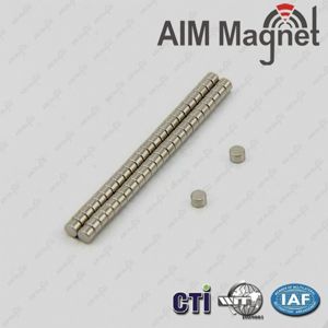 Buy cheap Strong Manget NdFeB Permanent N52 Neodymium Disc Magnet from wholesalers
