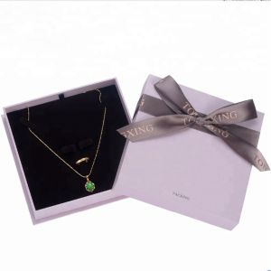 Handmade Printed Jewelry Paper Box Jewellery Packing Box With Sleeves