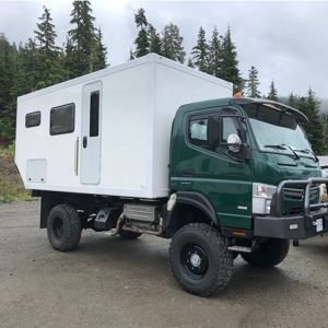 Buy cheap Light Self-Support RV Body 4.9m 16ft Camper for Flatbed Trucks and Off-Road Expeditions from wholesalers