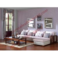 Buy cheap Solid Wooden Frame with Fabric Sectional Sofa in Home Furniture Set product