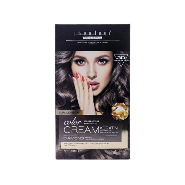 Buy cheap Ammonia Free Hair Color Cream For Covering White Hair Multi Stage Color 100ml from wholesalers