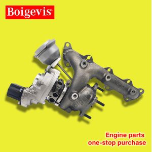 Buy cheap BOIGEVIS exhaust manifold and exhaust turbine Supercharger 03C145702K from wholesalers