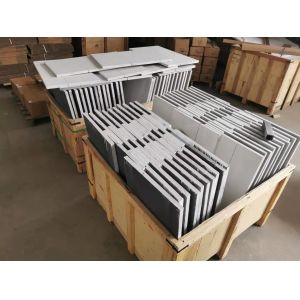 Buy cheap Silicon SiC Ceramic Carbide Plate 2.75g / Cm3 High Strength from wholesalers