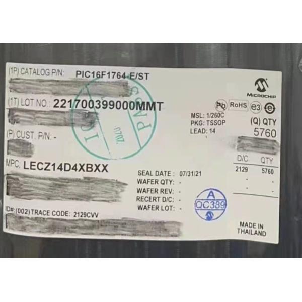 Quality PIC16F1764-E/ST Microchip 8-bit Microcontrollers - MCU  7KB Flash 512 RAM 10bit DAC for sale