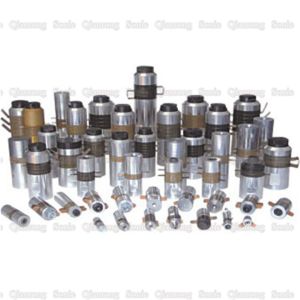 Buy cheap 9 - 10nf Ultrasonic Welding Transducer , Branson Ultrasonic Transducer Welding With PZT8 Yellow Ceramics from wholesalers