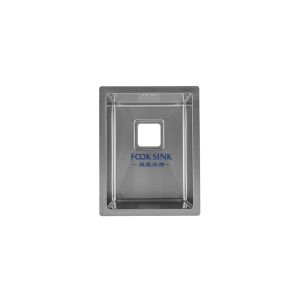 Buy cheap Topmount Undermount Stainless Steel Kitchen Sink 34cm Wide Rectangular from wholesalers