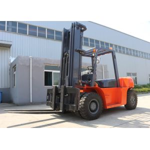 Buy cheap High Powered 3 - Stage Mast 6 Tons Diesel Engine Forklift Trucks For Warehouse from wholesalers