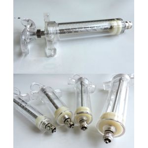Buy cheap Ergonomic Duck Plastic Steel Syringe 50ml Luer Lock Needle from wholesalers