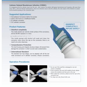 Buy cheap Class I Disinfection Port Protector Foam and Alcohol Combination from wholesalers