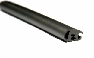 Quality Low friction EPDM extruded auto window rubber seal ​ for sale