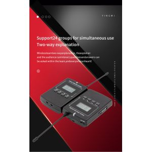 Quality The Interpreter Has Multiple Channels, So Multiple Teams Can Use It Simultaneously Without Interference for sale Buy cheap The Interpreter Has Multiple Channels, So Multiple Teams Can Use It Simultaneously Without Interference product