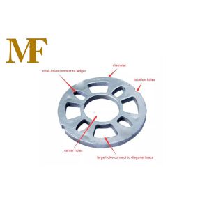 Buy cheap Ring Lock Scaffolding Andamios Layher Rosette 7mm Thickness Q345 from wholesalers