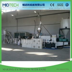 Buy cheap Conical Screw PVC Pelletizing Machine , High Capacity Pellet Extruder Machine from wholesalers