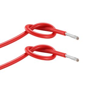 Buy cheap High Strand Electrical Hookup Wire Silicone Rubber Cable 600V 150°C AWM3132 product